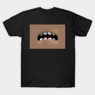 Sad Face Mask T-Shirt